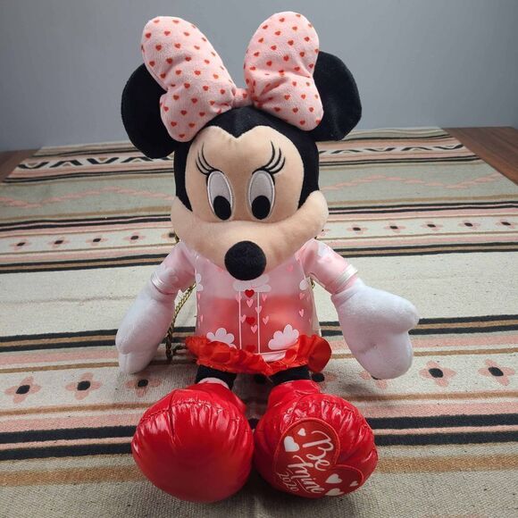 Minnie Mouse Valentine BE MINE 2020 Raincoat 16 Inches - Picture 1 of 7